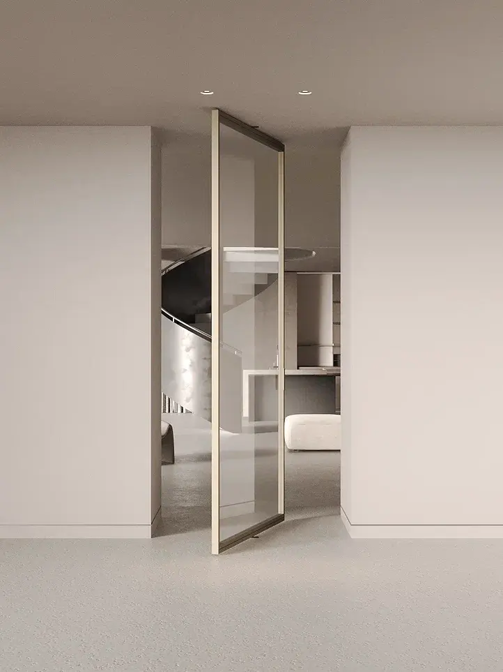 Алюминиевая дверь MINOLI 8 PIVOT 360