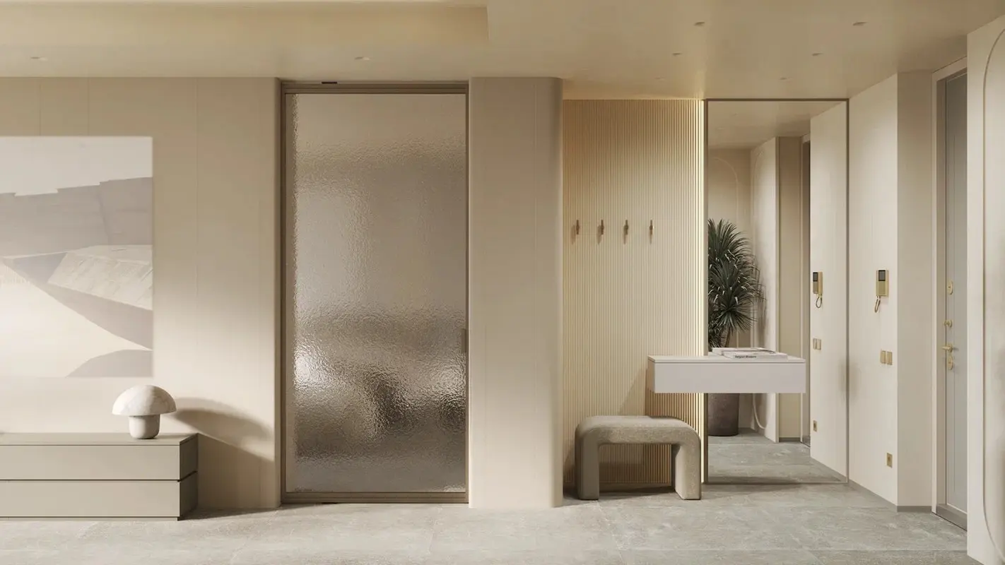 Алюминиевая дверь MINOLI 9 PIVOT 180