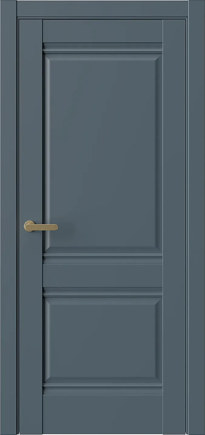 Межкомнатная дверь CHICAGO&amp;nbsp5 — Стекло Белое (Сатинат 4 мм) Stellar F33Z76 MG Матовое золото