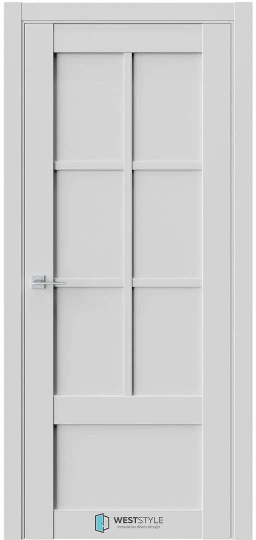 Межкомнатная дверь ZEST EMLAYER 22 — Серый